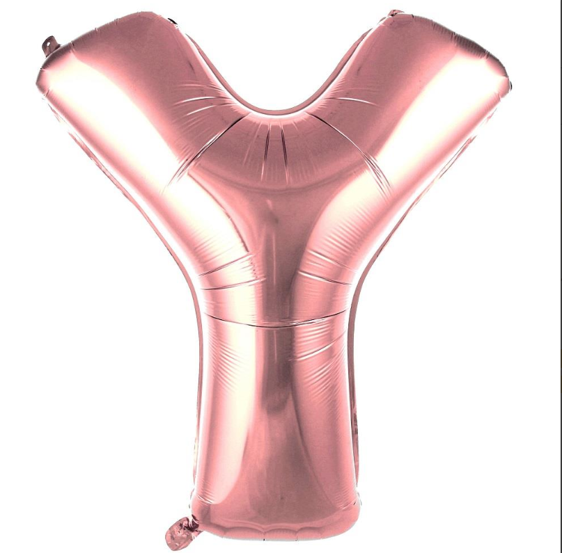 Folyo Balon Rose Gold Y 40 İnç 100 Cm